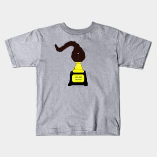 Cat-Ass-Trophy Kids T-Shirt